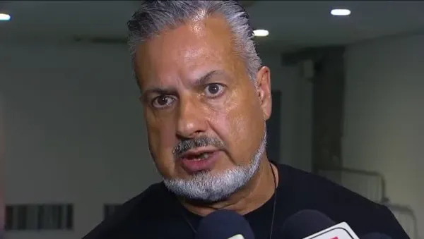 José Boto, diretor de futebol do Flamengo — Foto: Reprodução