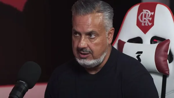 José Boto, diretor de futebol do Flamengo Reprodução/ Flamengo TV