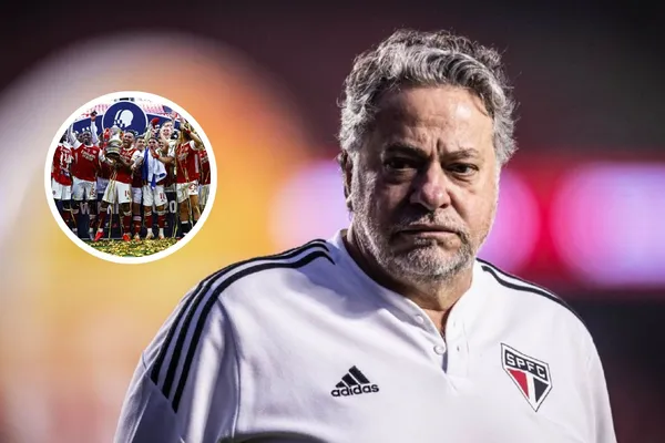 Julio Casares, presidente do São Paulo