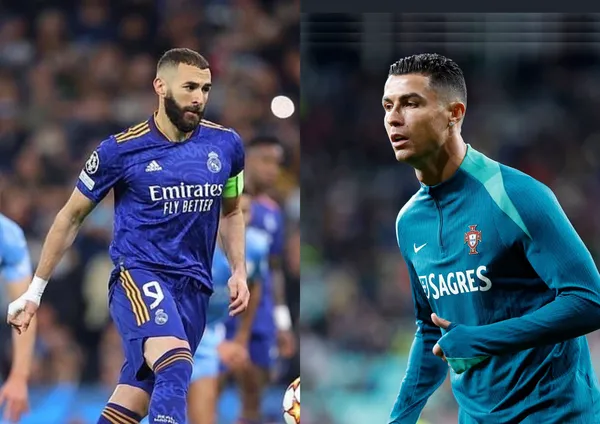 Karim Benzema e Cristiano Ronaldo