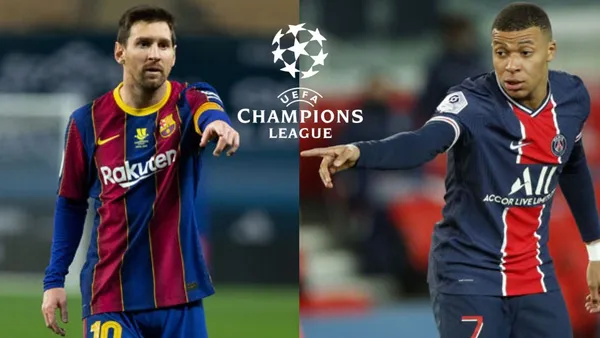 Kylian Mbappé foi a grande figura da vitória do PSG por 4-1 sobre o Barcelona na Liga dos Campeões