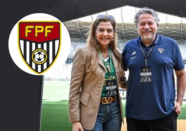 Leila Pereira e Júlio Casares