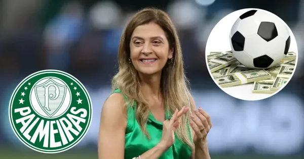 Leila Pereira no Palmeiras