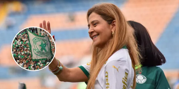 Leila Pereira, presidente do Palmeiras