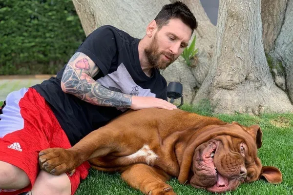 Lionel Messi é apaixonado por seu animal de estimação