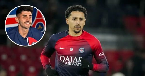 Lucas Beraldo e Marquinhos no PSG