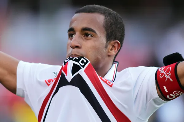Lucas Moura foi a estrela do último título do São Paulo
