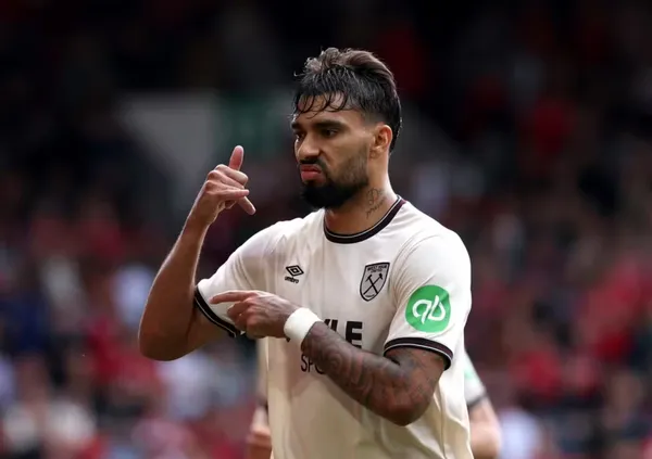 Lucas Paquetá, meia do West Ham — Foto: West Ham United FC via Getty Images