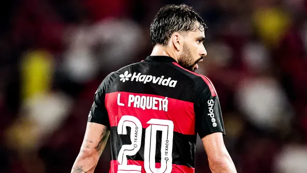 Lucas Paquetá, meio-campista do Flamengo. Foto: Gilvan Souza/Flamengo