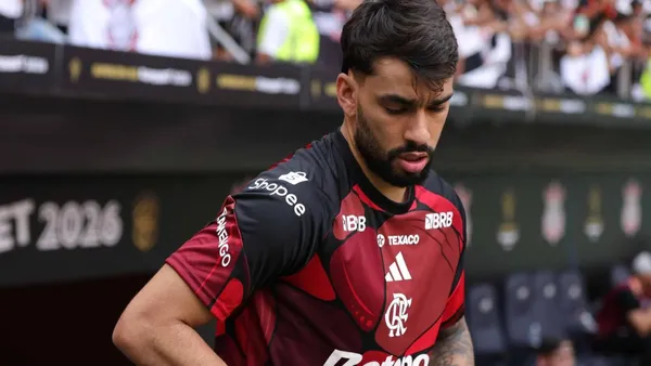 Lucas Paqueta na estreia pelo Flamengo na Supercopa Rei. Foto: Luciano Mascarenhas/RP FOTOPRESS/GazetaPress