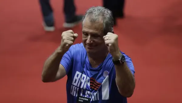 Luiz Eduardo Baptista, presidente do Flamengo