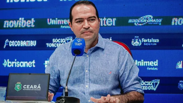 Marcelo Paz, diretor de futebol do Corinthians. Foto: Mateus Lotif/Fortaleza EC