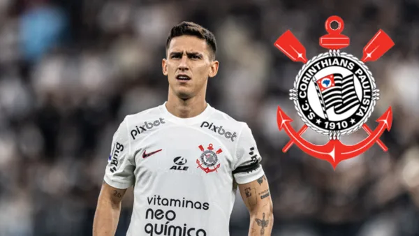 Matías Rojas em ação pelo Corinthians