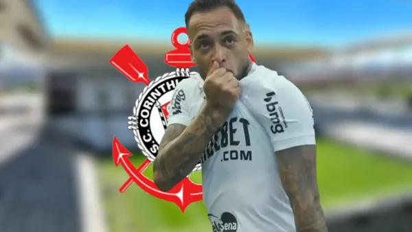 Maycon abre o placar para o Corinthians