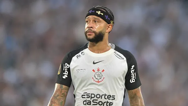 Memphis Depay, atacante do Corinthins. Foto: Thiago Ribeiro/AGIF