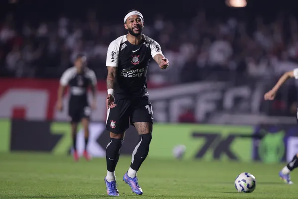 Memphis Depay, atacante holandês do Corinthians. Fabio Giannelli/AGIF