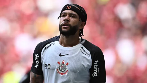 Memphis Depay, jogador do Corinthians. Foto: Ton Molina/Getty Images