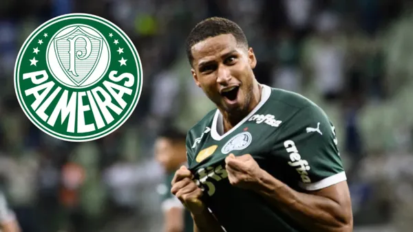 Murilo em ação pelo Palmeiras