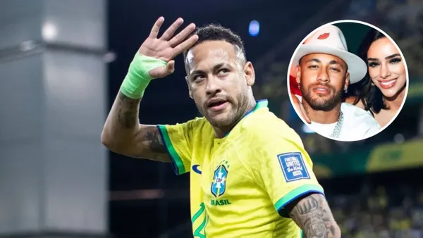 Neymar ao lado de Bruna Biancardi, sua ex-namorada