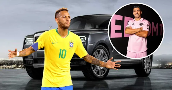 Neymar e Luis Suárez