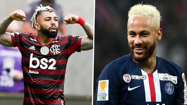 Neymar interage com o Flamengo e Gabigol não perde tempo