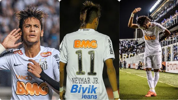 Neymar no Santos na Libertadores de 2011