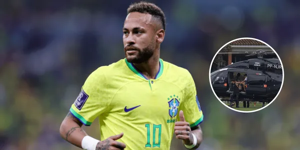 Neymar possui seu próprio helicóptero personalizado