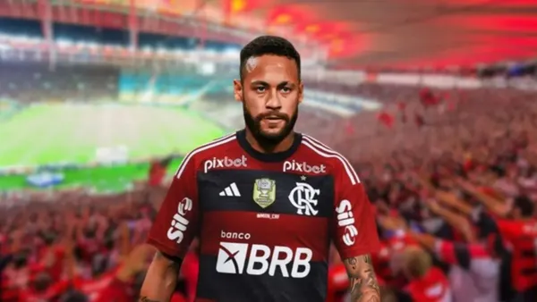 Neymar recebeu convite de ídolo rubro-negro para defender o Flamengo