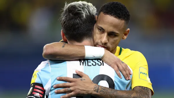Neymar seguiu o amigo Lionel Messi nas críticas
