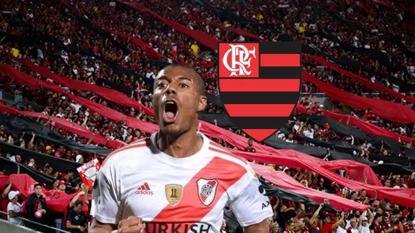 Nicolás De La Cruz está de chegada ao Flamengo