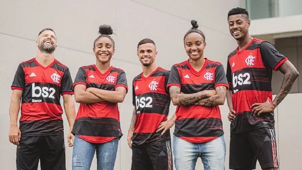 Novo uniforme para a próxima temporada do Mengão tem Gabigol como modelo