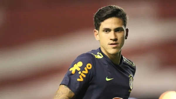 O atacante do Flamengo fez sua estreia pela Seleção Brasileira