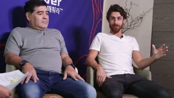 O ex-jogador argentino lembrou do ídolo que morreu no dia 25 de novembro aos 60 anos