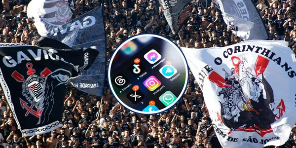 O feito do Corinthians nas redes sociais (Foto: Corinthians)