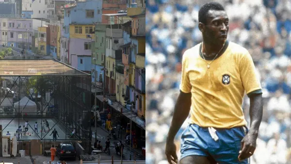 O impacto social do futebol no Brasil.