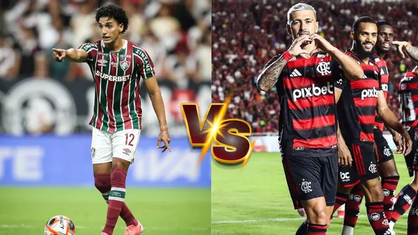 O jogo Fluminense x Flamengo / X