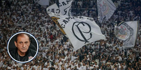 O motivo do animo de Ramón Diaz e a torcida do Corinthians (Foto: Corinthians)