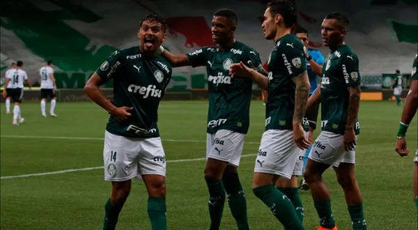 O Palmeiras venceu o Grêmio por 1 a 0 no jogo de ida da final da Copa do Brasil