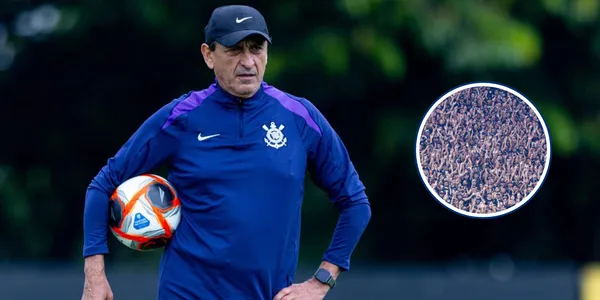 O pedido de Ramón Diaz (Foto: Corinthians)