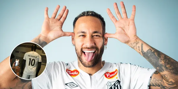 O presente que Neymar recebe do Santos