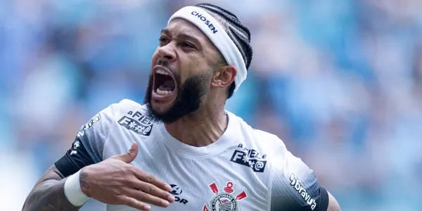 O que Depay faz que irrita os jogadores do Palmeiras (Foto: Corinthians)