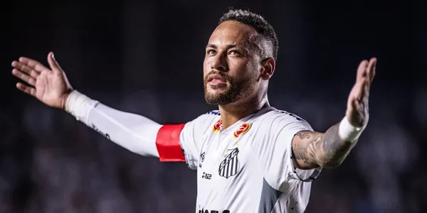 O que fazem com Neymar na Vila Belmiro (Foto: Santos)