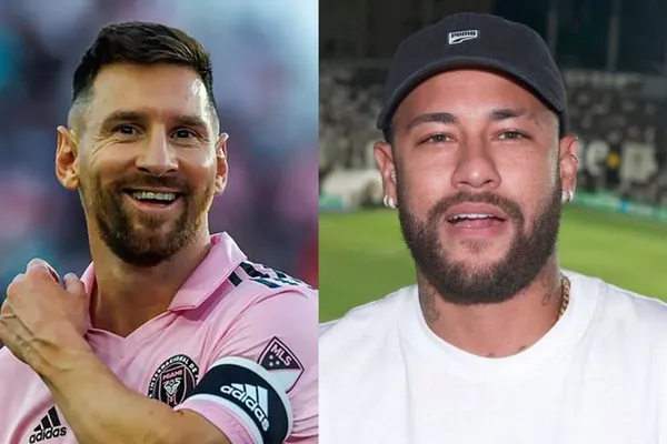 O salário de Neymar no Santos pode superar o de Messi no Inter Miami. Foto: Divulgação