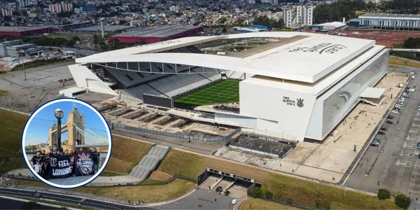 O valor doado por organizada do Corinthians de fora do Brasil (Foto: Corinthians)