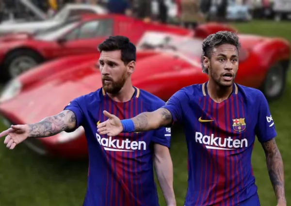 Os dois jogadores sabem como adquirir um carro com luxo e estilo