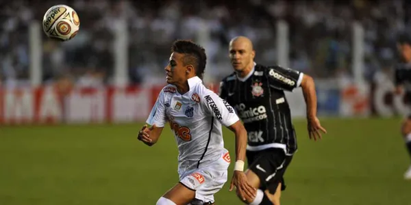 Os números de Neymar contra o Corinthians (Foto: Santos)