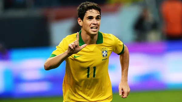 Oscar defendeu a Seleção Brasileira