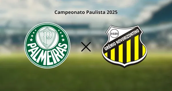 Palmeiras enfrenta o Novorizontino