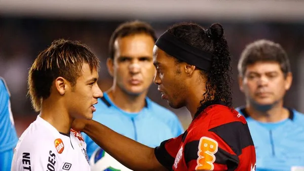 Partida de nove gols ainda teve o mais bonito do mundo de 2011 marcado por Neymar