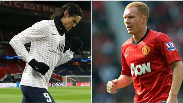 Paul Scholes não gosta da chegada do uruguaio ao Manchester United